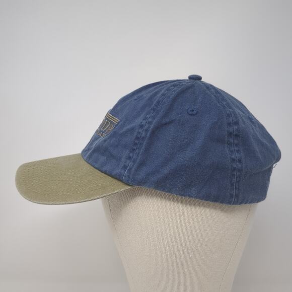 Houston Texas Slideback Baseball Cap Blue One Size Adjustable Polar Graphics - Picture 3 of 9